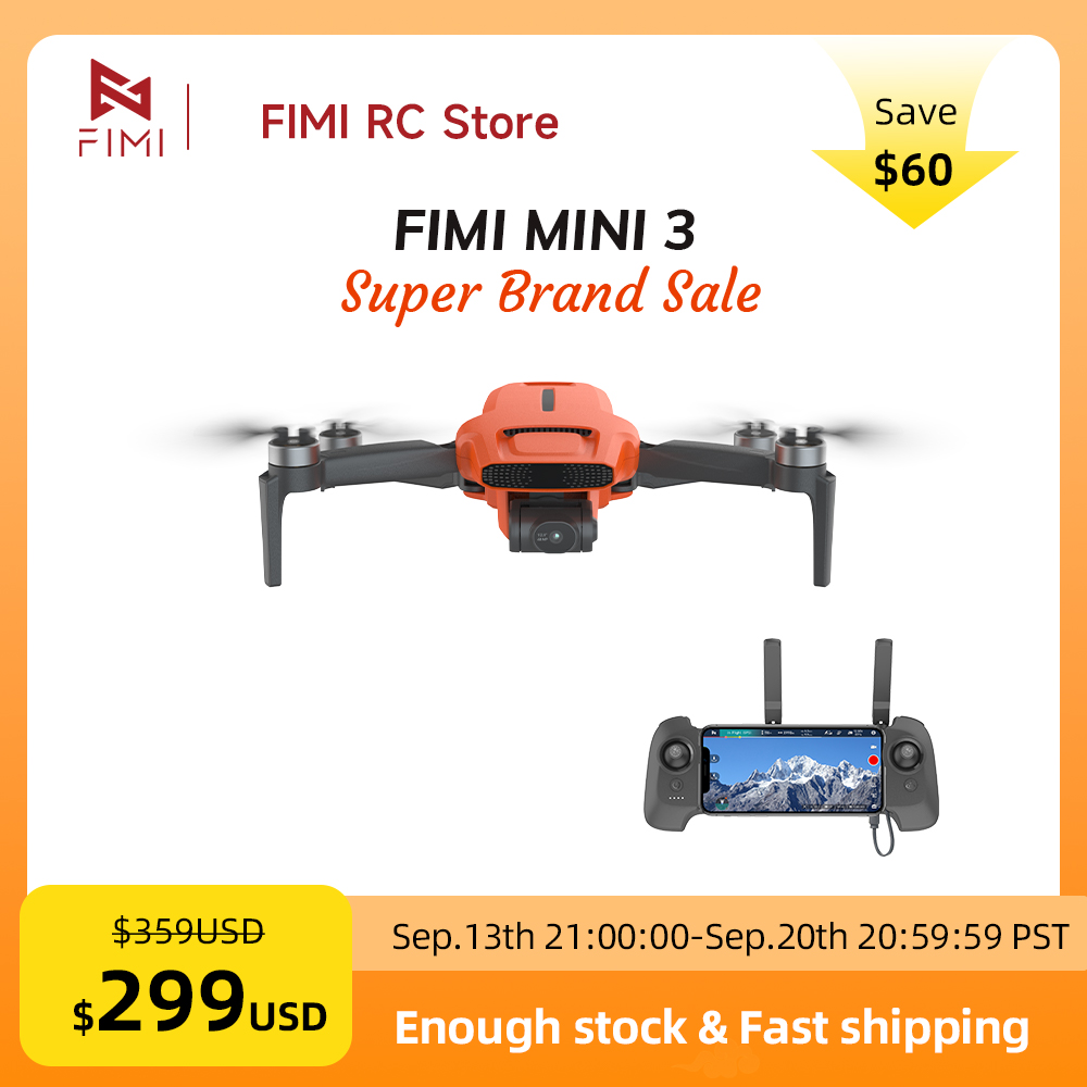 Drone Camera With Gimbal - FIMI MINI 3 카메라 드론 4K