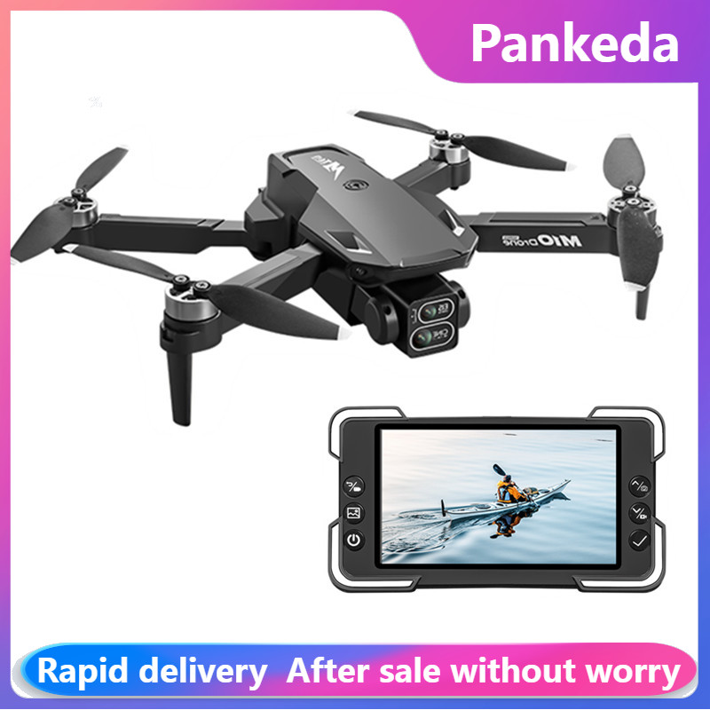 Drone Camera 4K - M10 카메라 드론 리모컨(스크린 포함) 듀얼