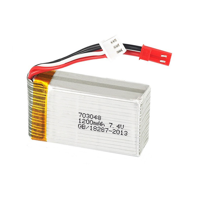 리포 배터리 2S 7.4V 1200mAh 703048  - Eachine Drone E010 리뷰 및 가격